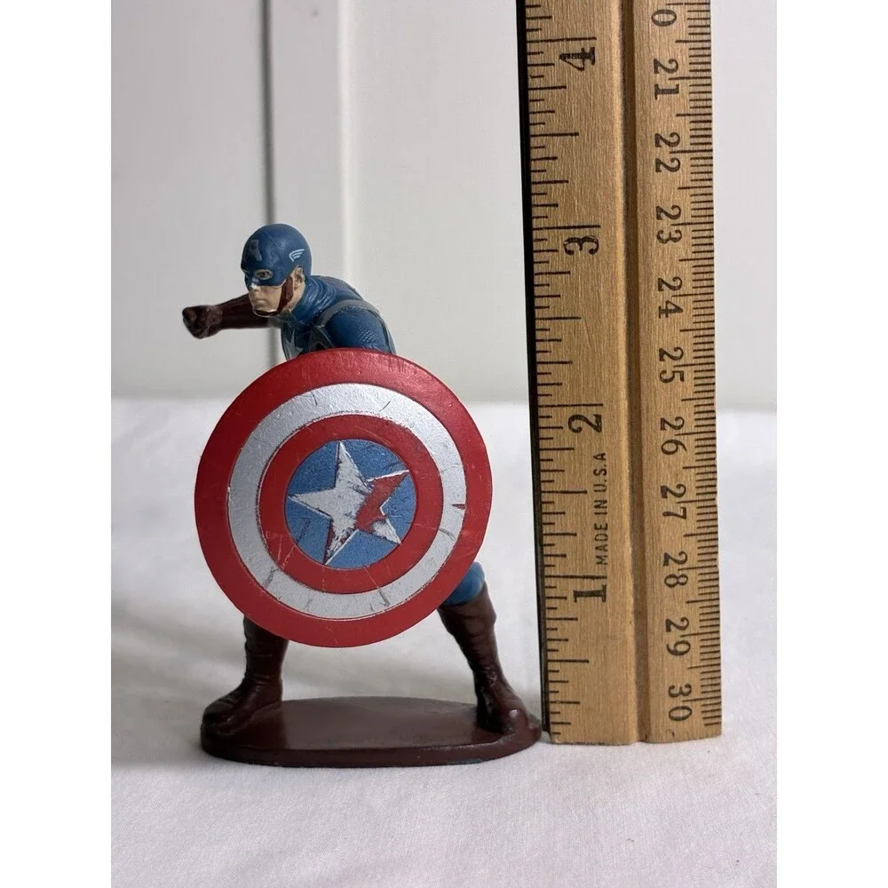 Marvel Captain America Figure Cake Topper 3.5